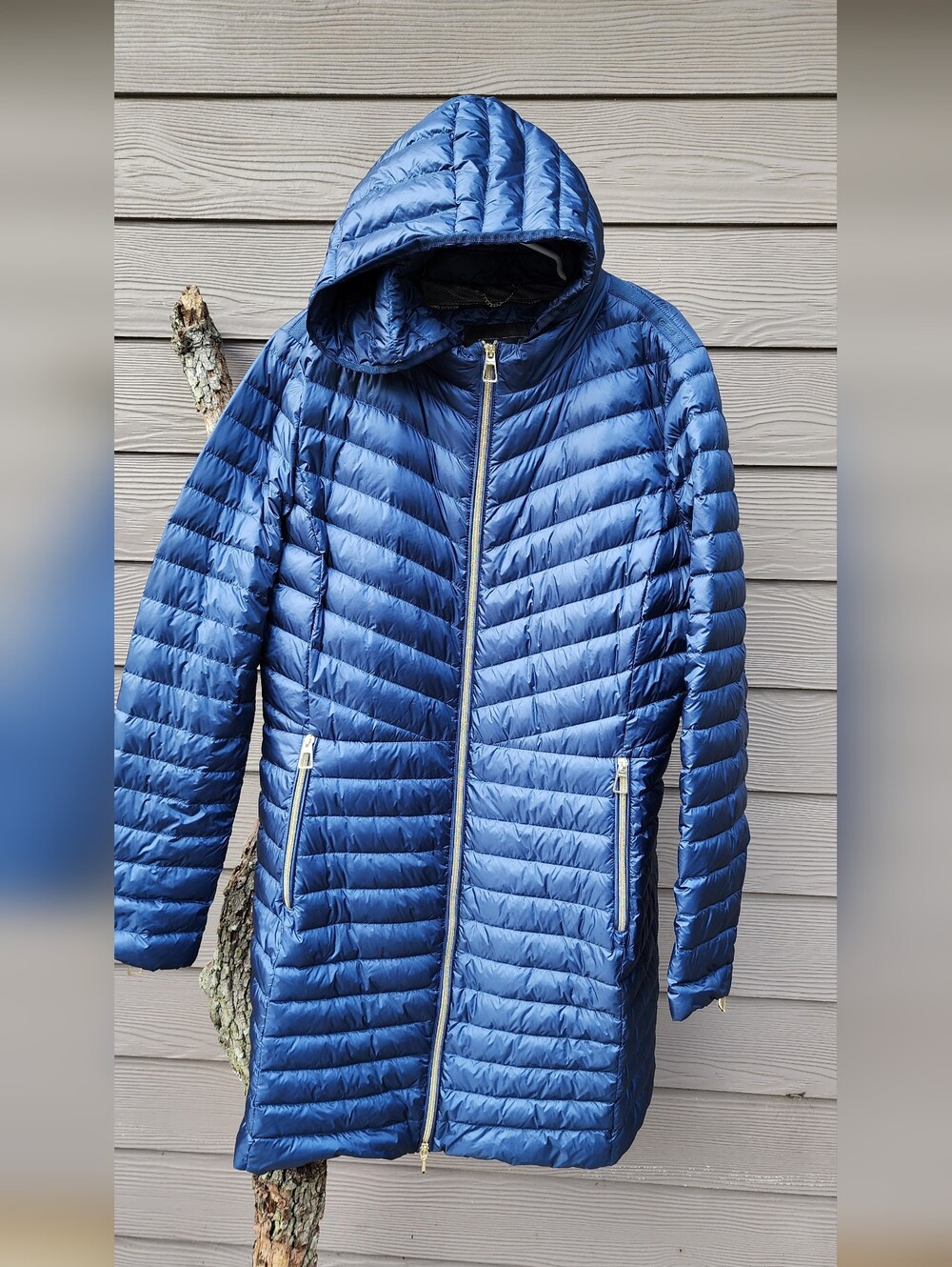 Geox  Italian 90% Down Hooded Puffer Coat